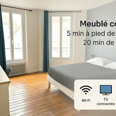 Appartement Maciet 4- Centre Ville Meaux-Gare-Disney Kültér fotó